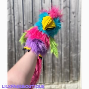 10" The puppet company bird of paradise hand puppet