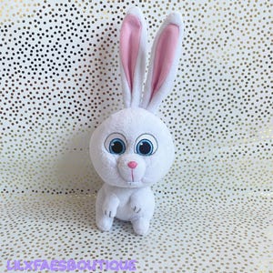 10&quot; 2017 TY secret life of pets snowball bunny soft toy plush