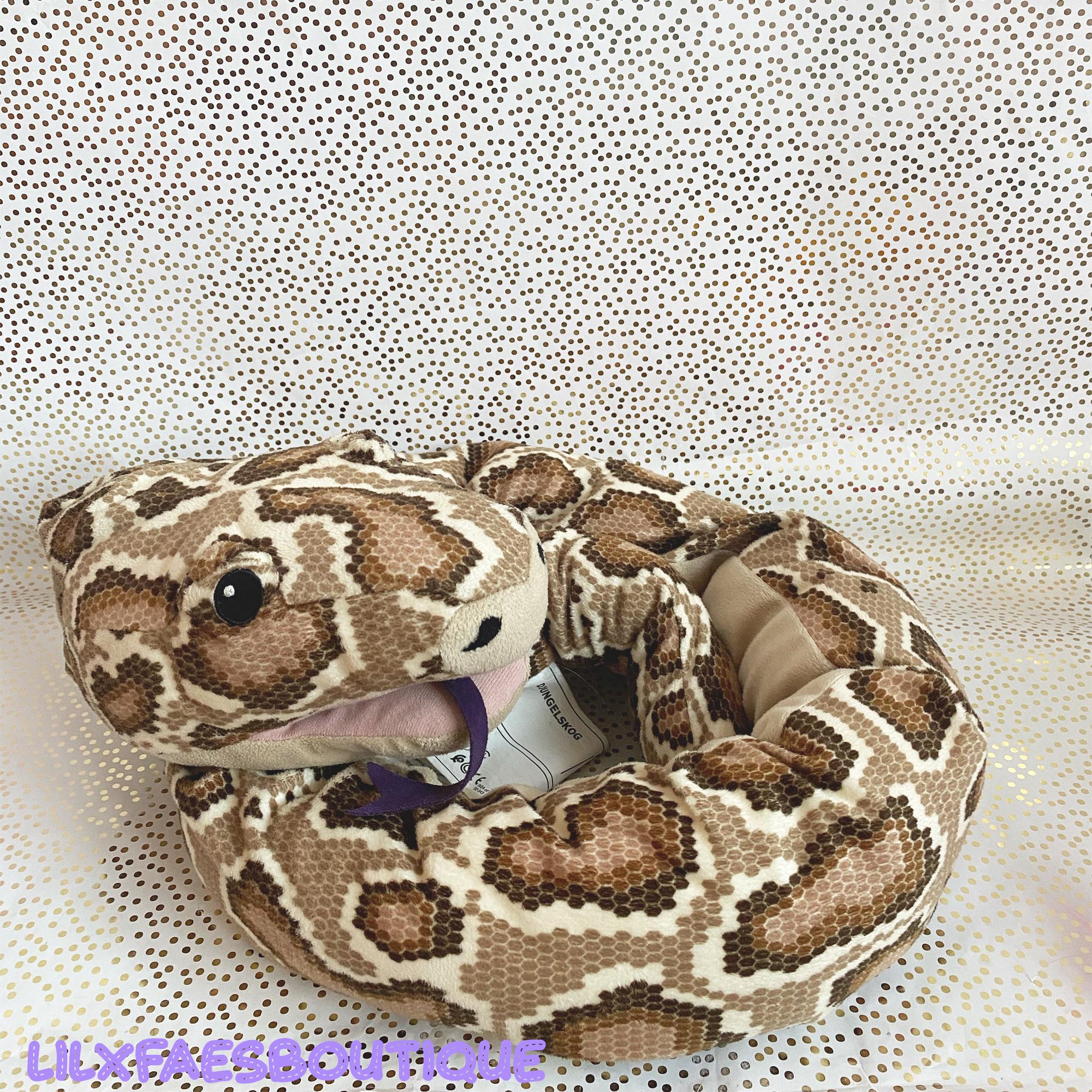 Pluche knuffel dieren groene boom python slang van 150 cm | Fun en Feest