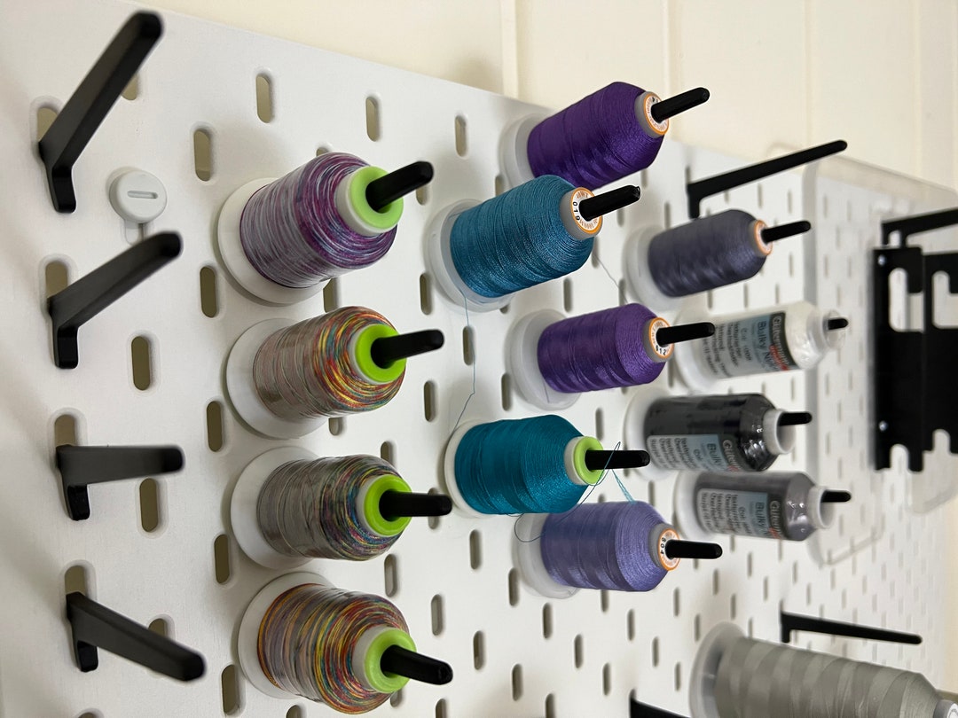 Thread Spool & Cone Holder for Skadis Pegboard Etsy