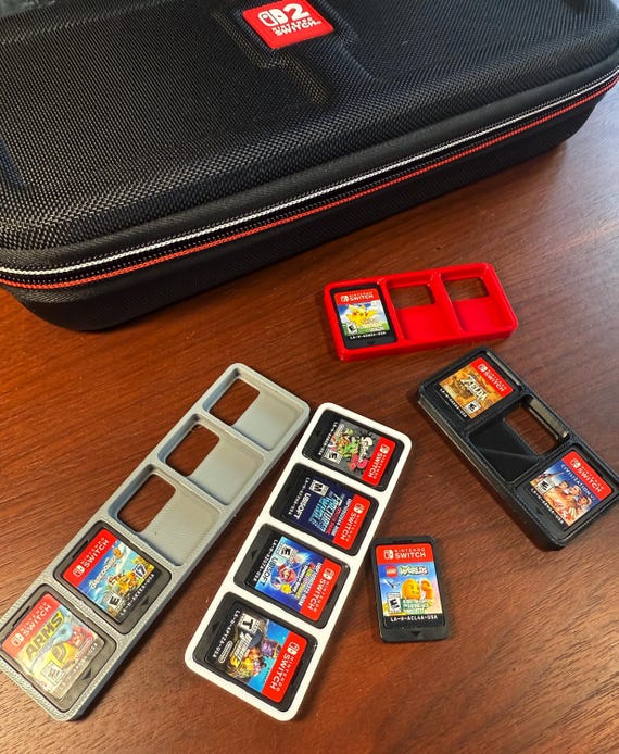Nintendo Switch Game Holders - Pick Your Size! - Etsy