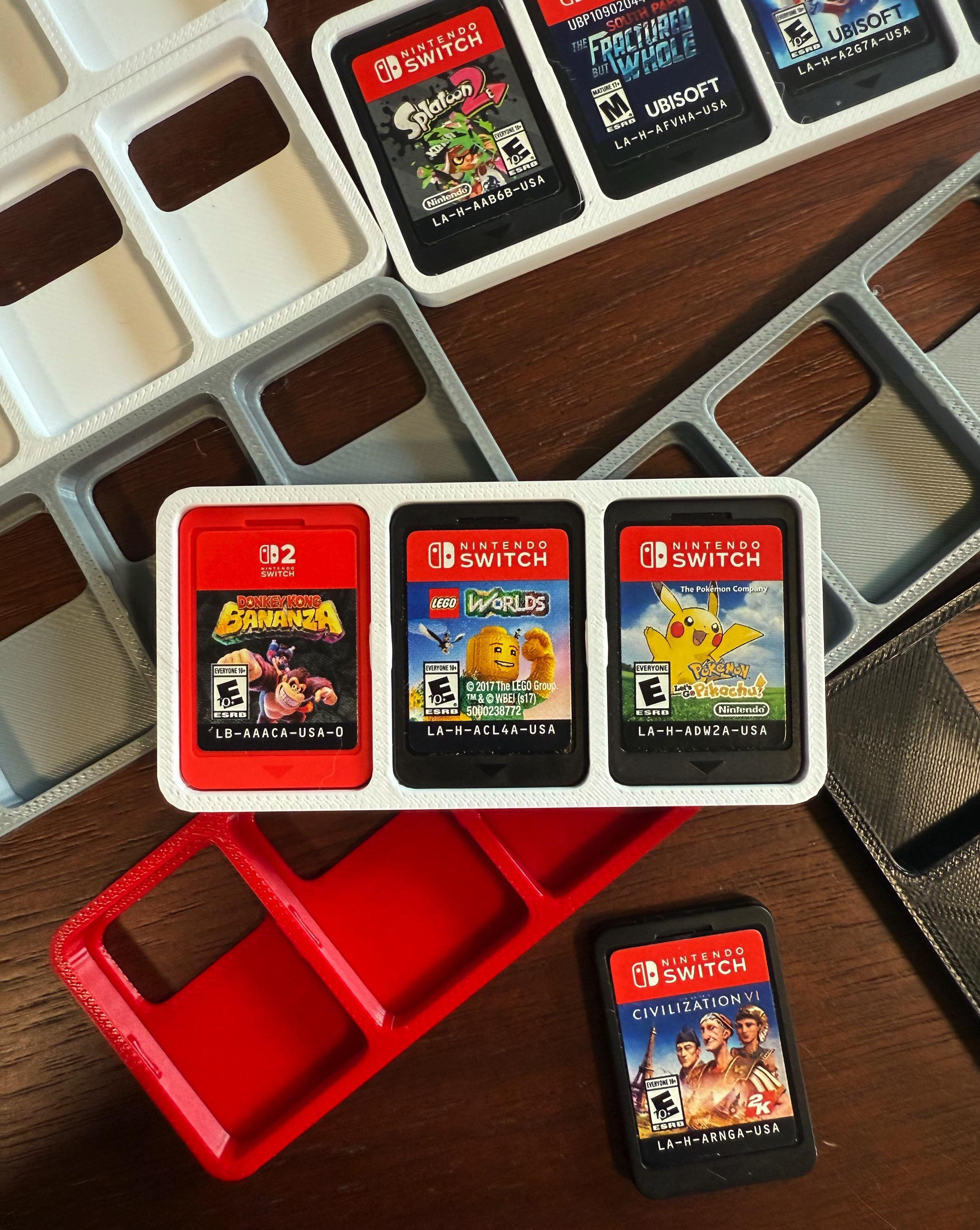 Nintendo Switch Game Holders - Pick Your Size! - Etsy