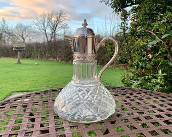 Vintage Georgian or Victorian style Claret Jug, Wine or Port Carafe