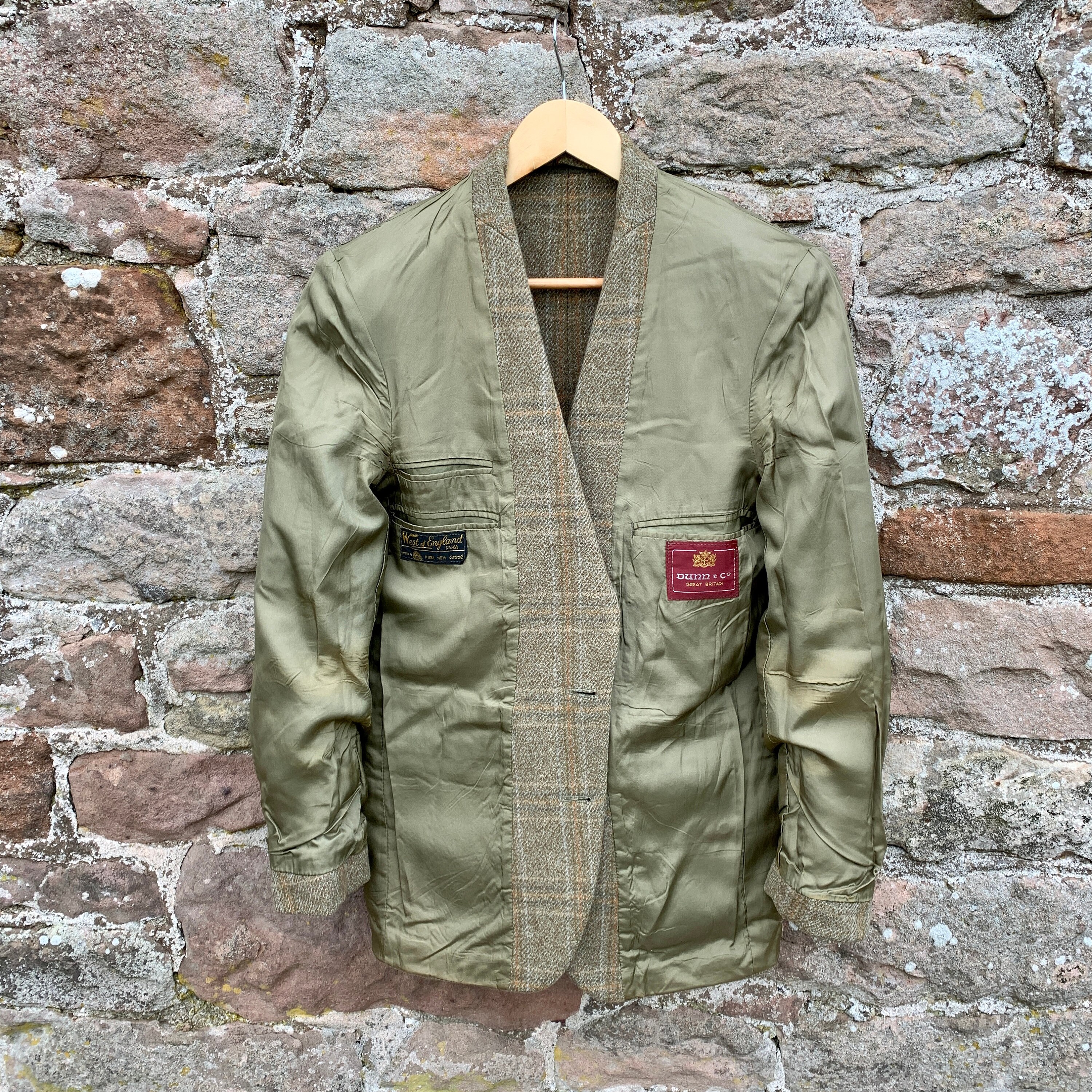 DUNN & Co JACKET / Harris Tweed JACKET / Vintage 2 Button Old