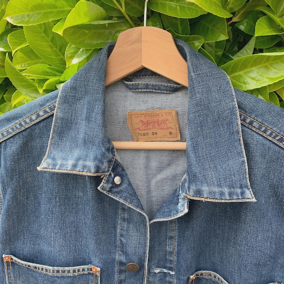 LEVI'S JACKET - Vintage Levi's Work Chore Trucker Denim Jacket
