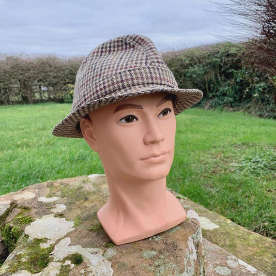 KANGOL HERITAGE TWEED NEWMARKET TRILBY Size Large Kangol | Accessories | Kangol Heritage Tweed Newmarket  main image 2