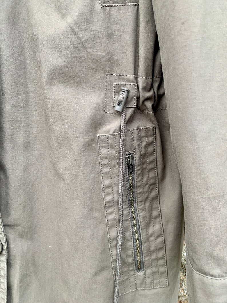 LADIES FISHTAIL PARKA Retro British Style Khaki Green Fishtail Parka