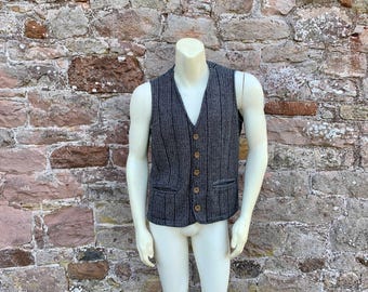 RETRO Sleeveless VEST or WAISTCOAT -  Retro "Grandad" style sleeveless waistcoat or vest for Hipster