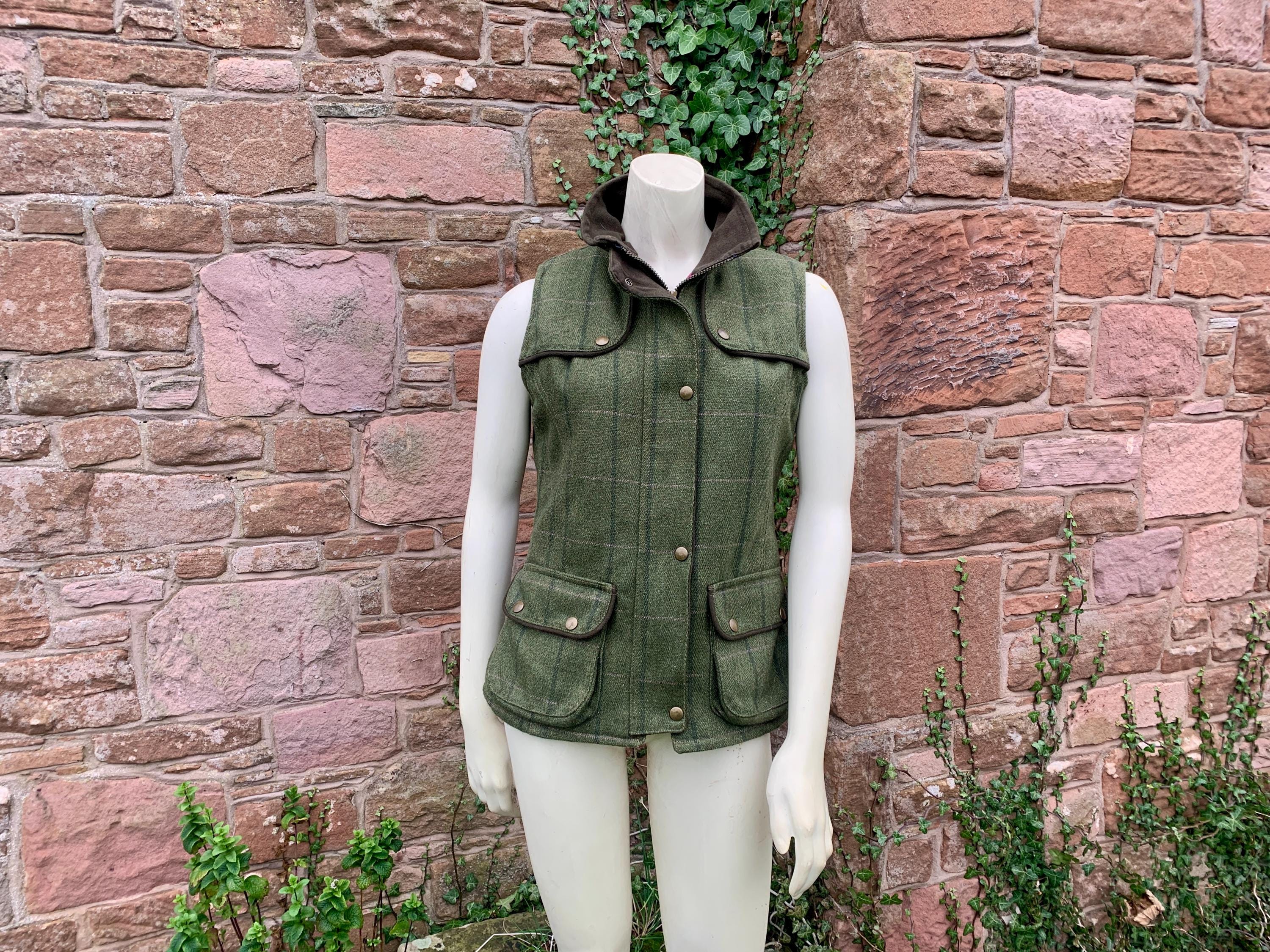 Tweed Gilet - Etsy