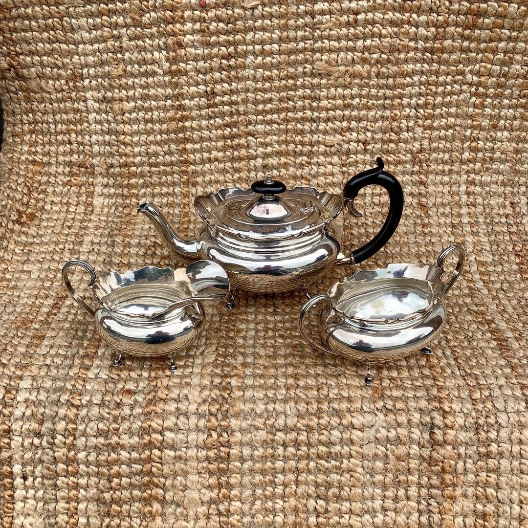 Period English TEA SERVICE - Antique Period English Tea Service ...