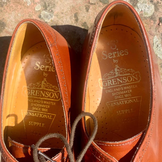 Grenson England’s master tan shoes size 9.5 Grenson England main image 3
