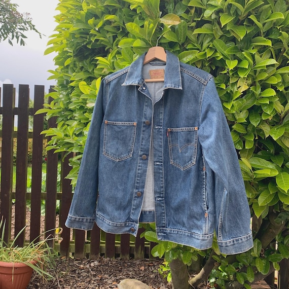 LEVI'S JACKET - Vintage Levi's Work Chore Trucker Denim Jacket