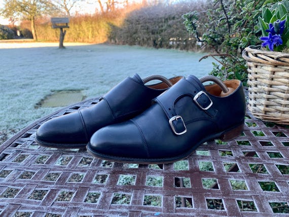 JOSEPH CHEANEY & SONS Double Monk handmade English Sartorial Shoes Size 6 - Superior Quality Style and Design Classic Handmade in England