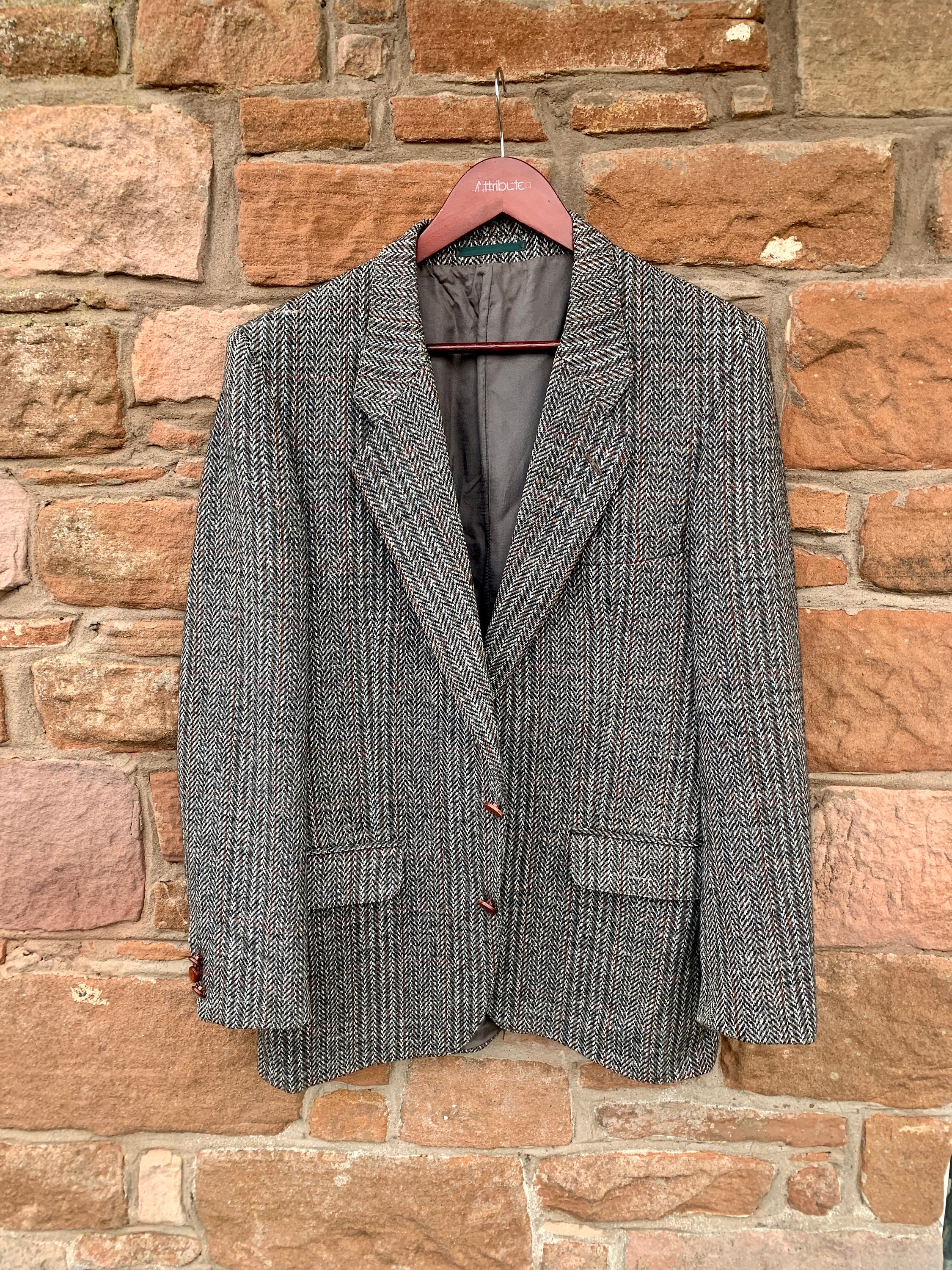 DUNN & Co ツイードジャケット / ヴィンテージ 2 ボタン「オールド