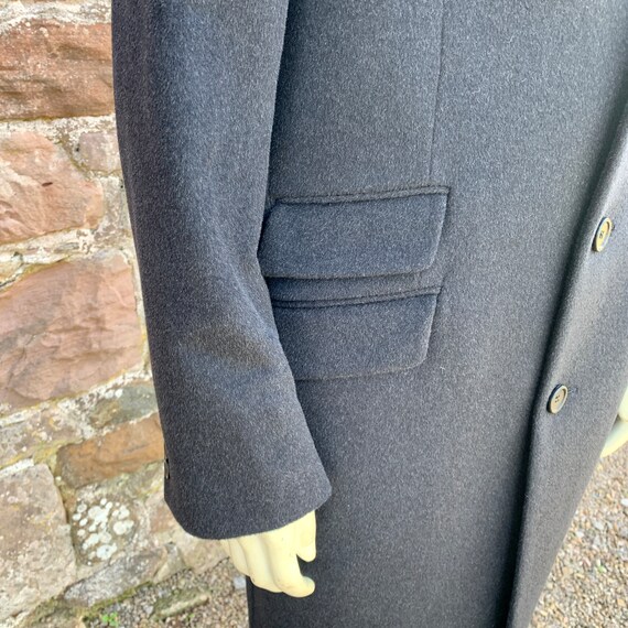 Superior English CROMBIE style Classic Overcoat circa… Gem