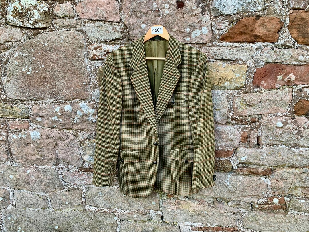 VINTAGE MAGEE Tweed Hacking or Sports Jacket Country Squire Jacket ...