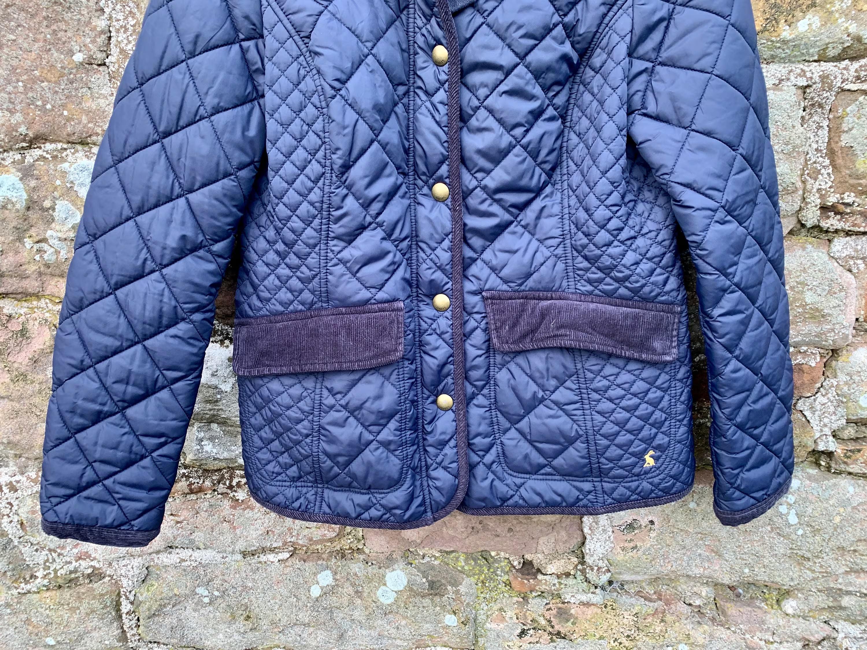 Joules☆ネイビーキルティングジャケット☆イギリス Buy Joules Maynard Navy Diamond Quilted Jacket from Next USA