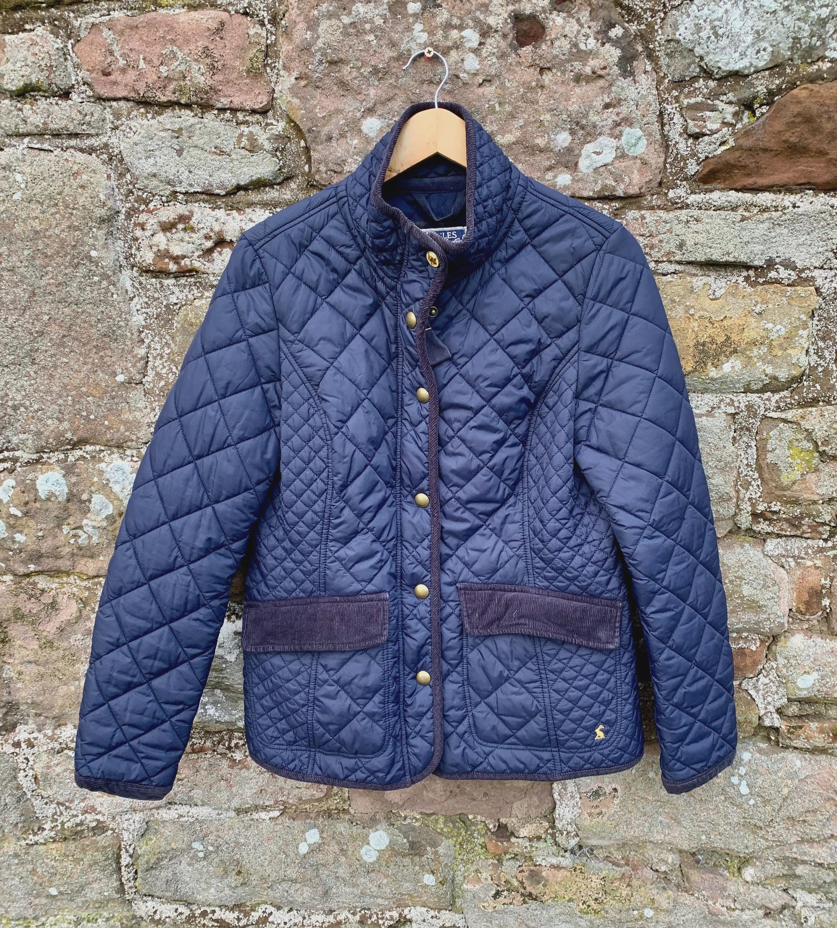 Joules☆ネイビーキルティングジャケット☆イギリス Buy Joules Maynard Navy Diamond Quilted Jacket from Next USA