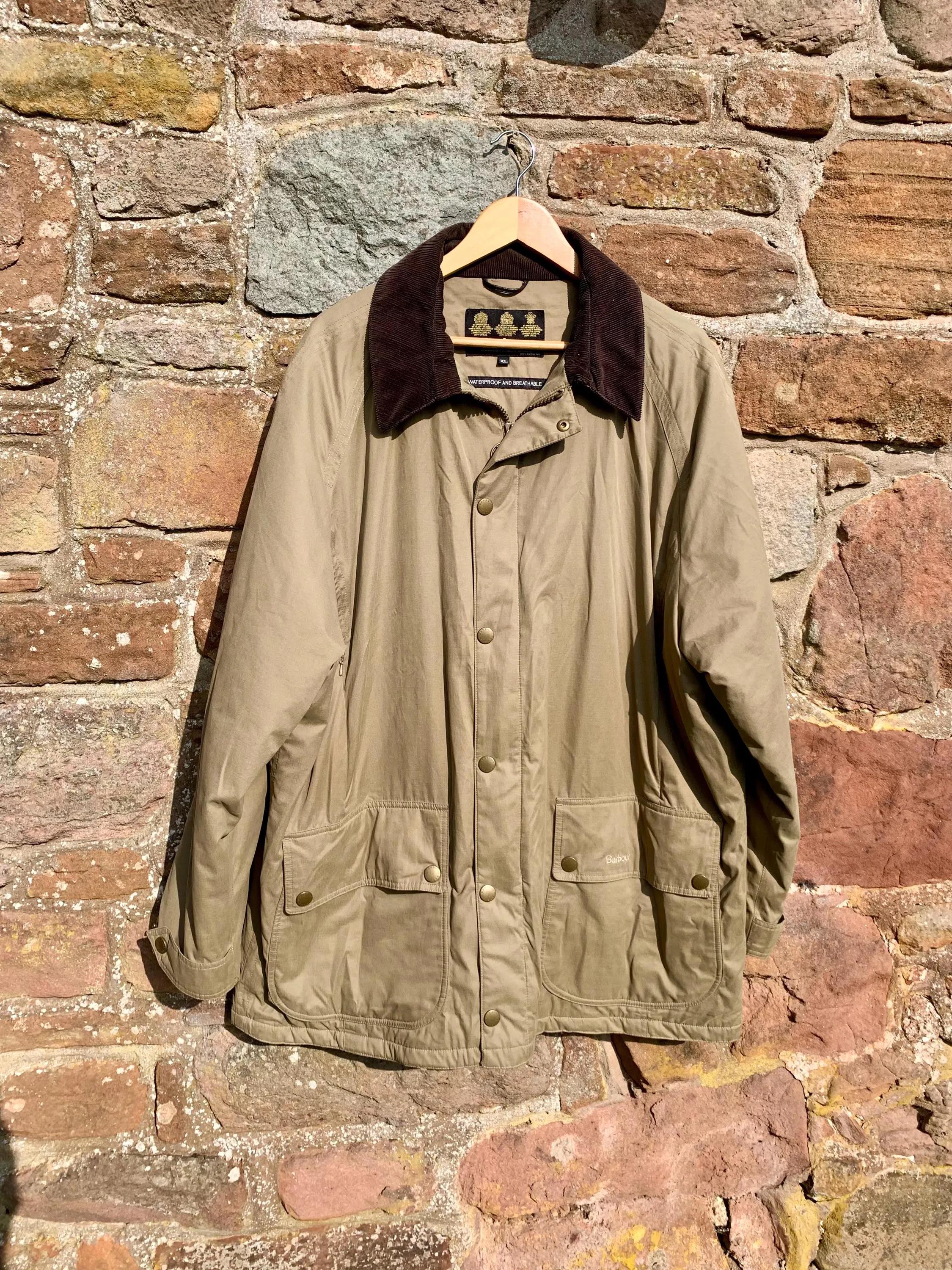 サトシ　Barbour ジャケット ベージュ サトシ Barbour ジャケット ベージュ サトシ Barbour ジャケット