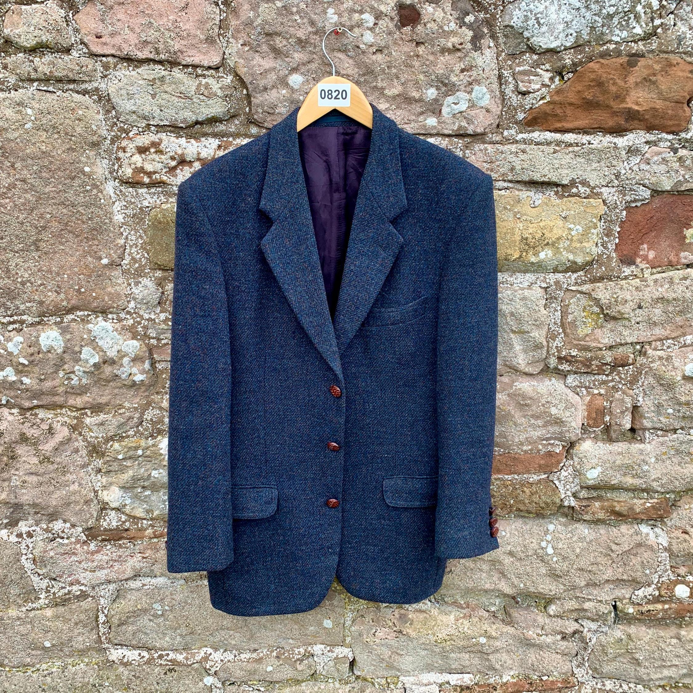 Costume sans doublure noir en Laine Mérinos