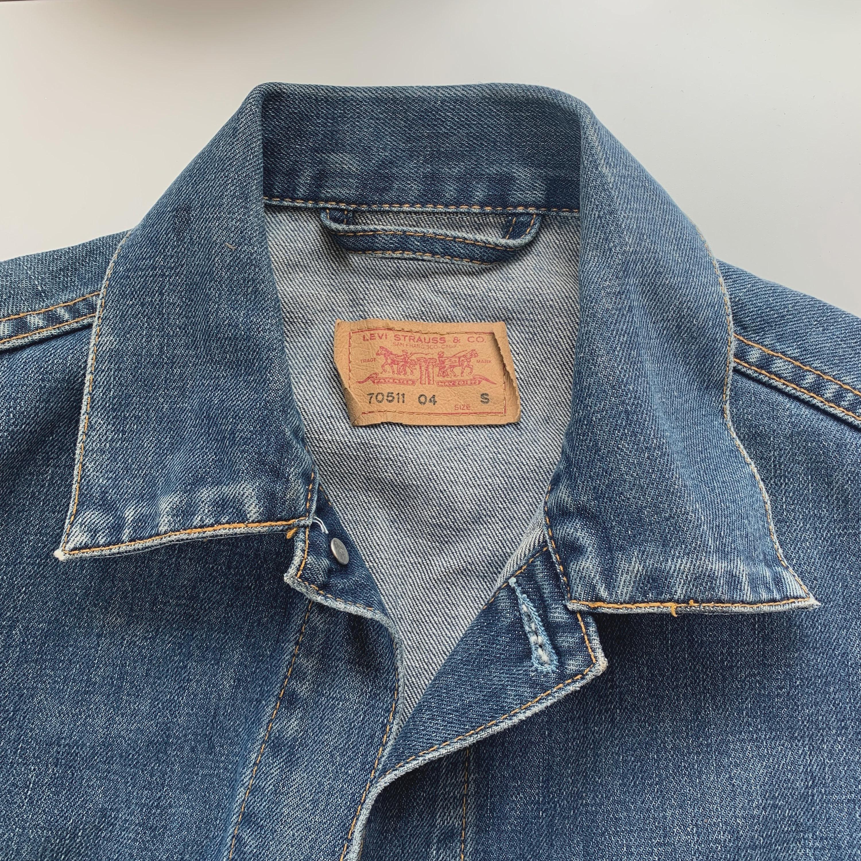 LEVI'S JACKET - Vintage Levi's Work Chore Trucker Denim Jacket