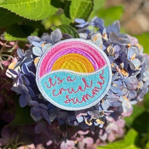 Cruel Summer Iron on Patch - Eras Tour Accessories - Iron on Patch