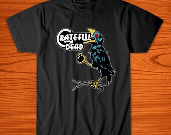 Grateful Dead Crow - Etsy