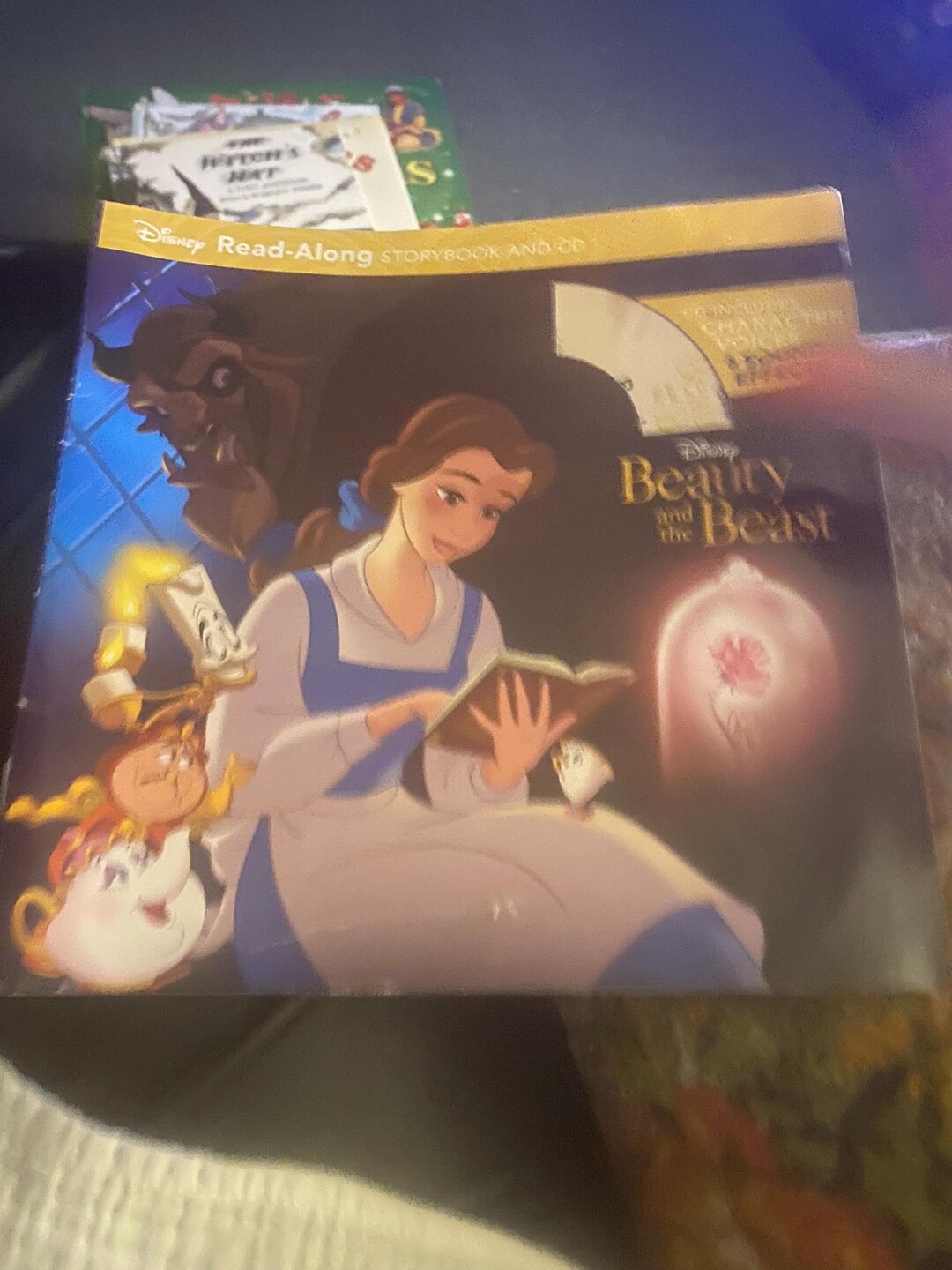 Disney’s Beauty and the Beast Read-along Storybook CD by Disney Books ...