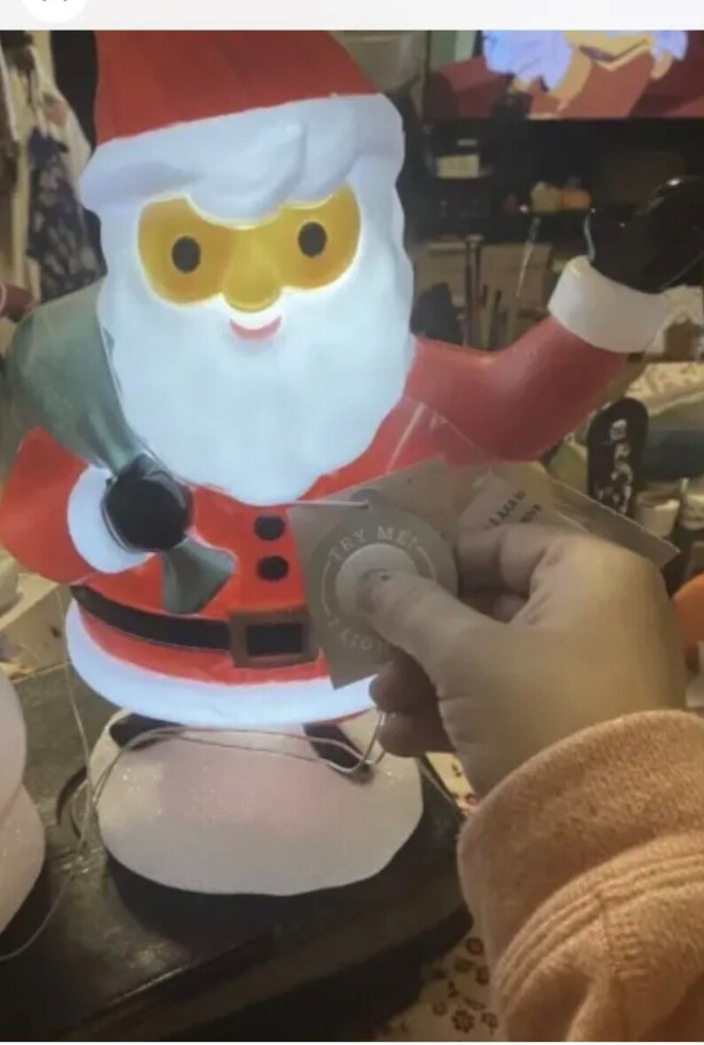 Walmart Target Blows Light up Mold Holiday Time Etsy