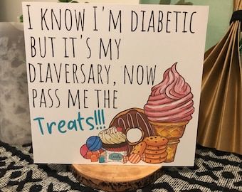 Happy Diaversary card