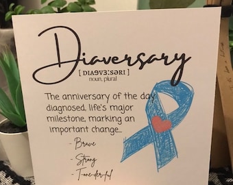 Happy Diaversary card