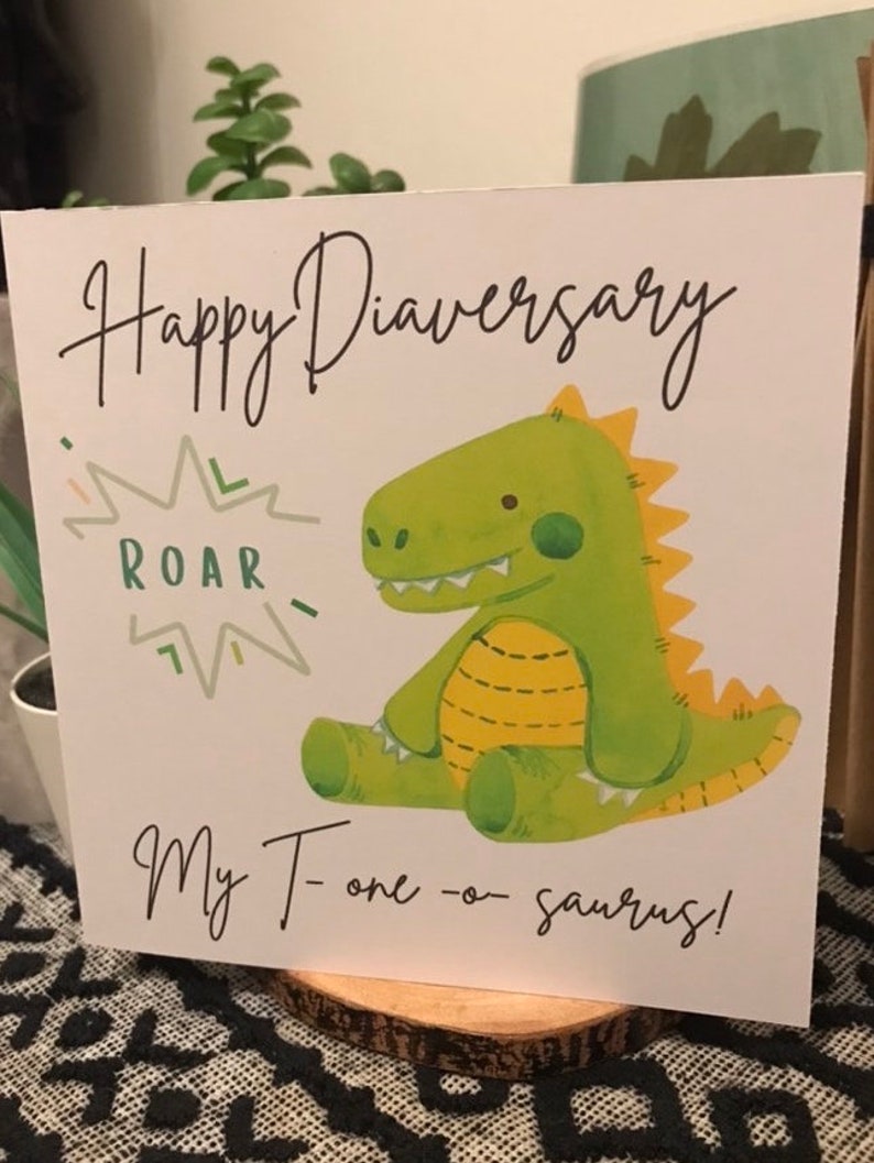 Happy Diaversary card image 1