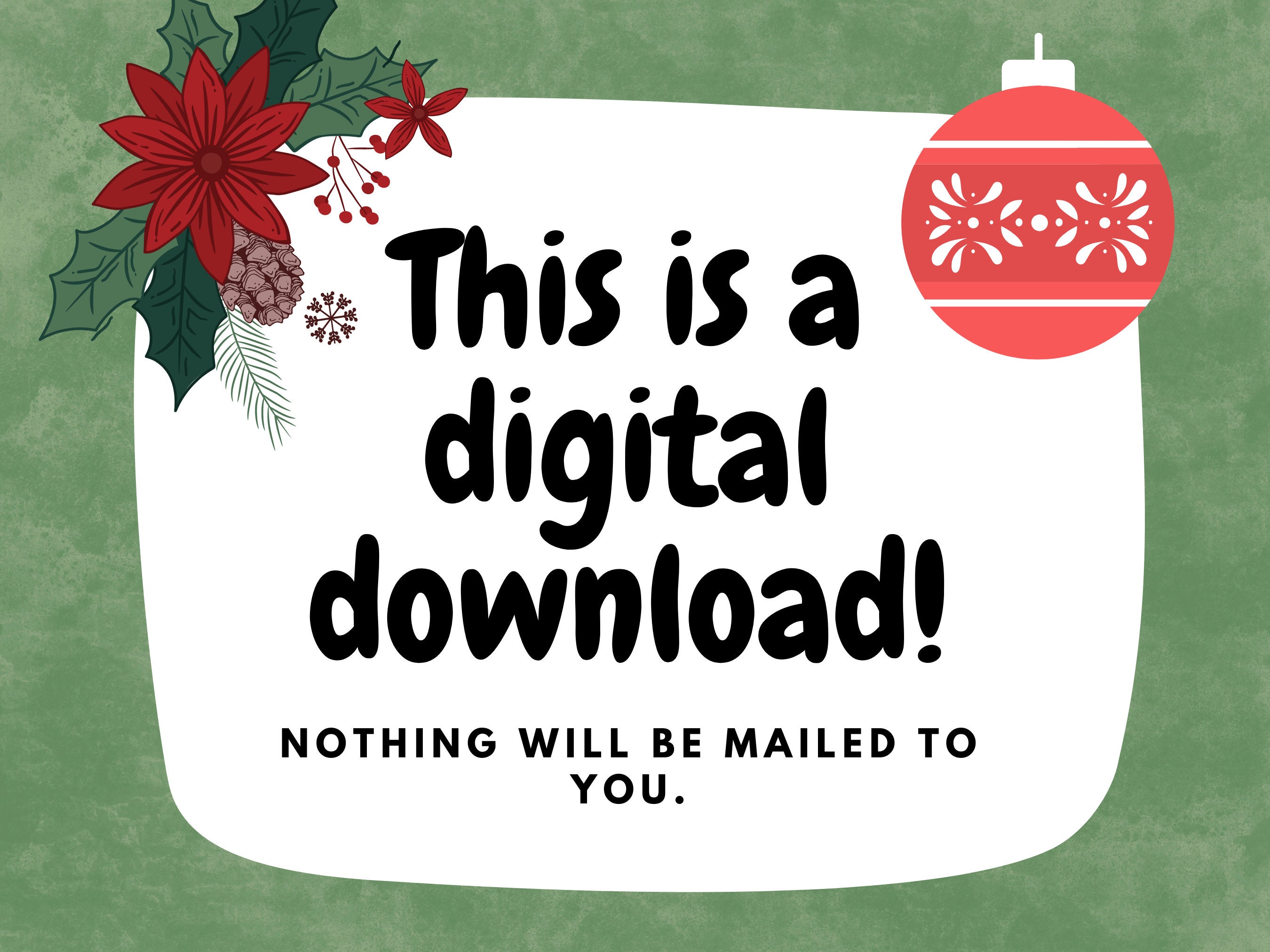 Christmas Word Search - Etsy