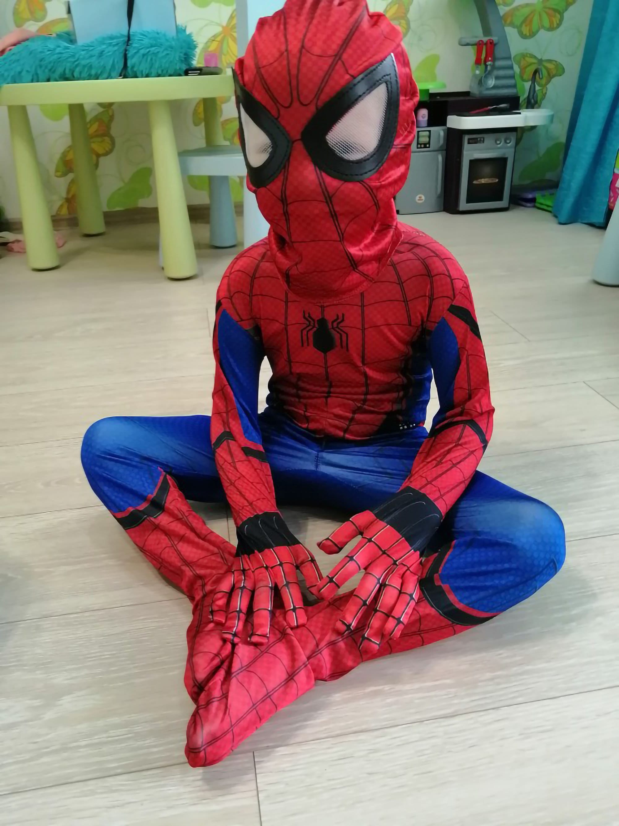 Generic Déguisement Spiderman Enfant Spiderman masquerade Costume avec  Masque à prix pas cher