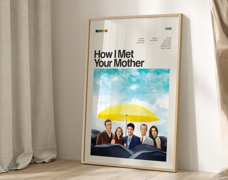 How I Met Your Mother Tv Series Poster Tv Series Poster Print image 2