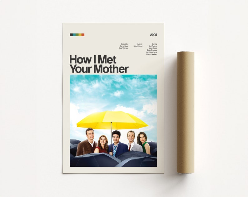 How I Met Your Mother Tv Series Poster Tv Series Poster Print image 5