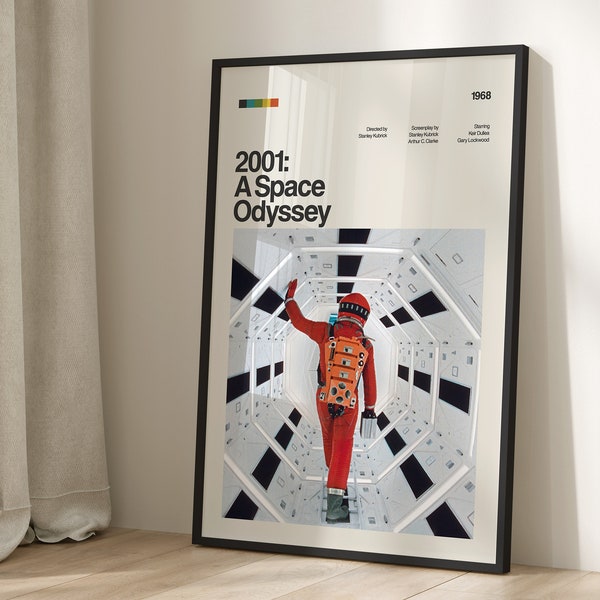 2001: A Space Odyssey Poster | Movie Poster Print