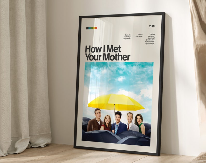 How I Met Your Mother Tv Series Poster Tv Series Poster Print image 1