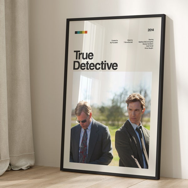 True Detective Tv Series Poster | Tv Series Poster Print