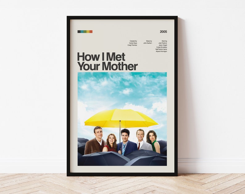 How I Met Your Mother Tv Series Poster Tv Series Poster Print image 3