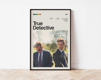 True Detective Tv Series Poster | Tv Series Poster Print