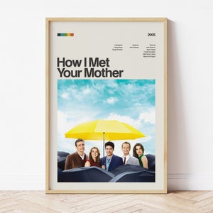 How I Met Your Mother Tv Series Poster Tv Series Poster Print image 4
