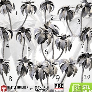 War gaming battle tech palm trees by txarli Factory