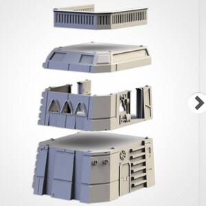 Battletech Base Turrets War Gaming Battle Tech Modular Defence Turrets by Txarli Factory - Etsy