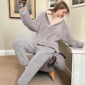 Cute outlet fluffy pjs