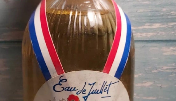Parfum Vintage Yves Rocher 'Eau De Juillet' – Flacon 150 Ml, Senteur Florale, Origine France, Quasi Neuf