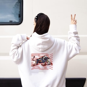 Red Bull, Formula One, Hoodie Heavy Blend, Unisex Sweatshirt F1, Max Verstappen, Gift F1 , Inspired Aesthetic Racing Clothing