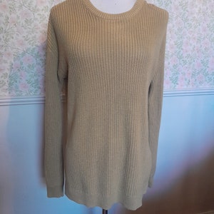 Cotton On Jumper Warm Yellow/ Mustard Pure Cotton                   Size Small                                             As New