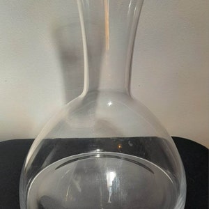 Vintage authentische 90er Jahre Böhmen Kristall Karaffe Neu 1,5 Liter