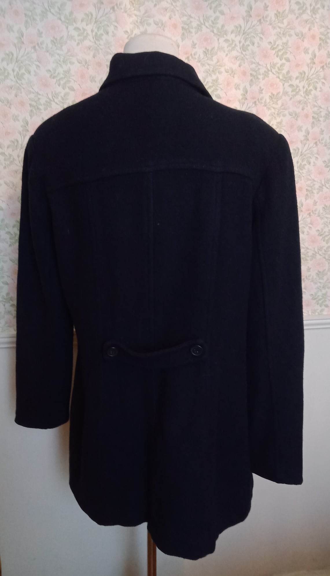 Myer wool coat hot sale